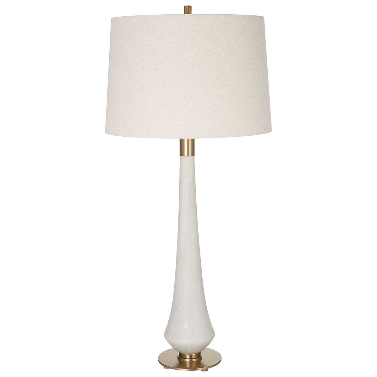 Marille Stone Table Lamp - Beige by Uttermost - View 4