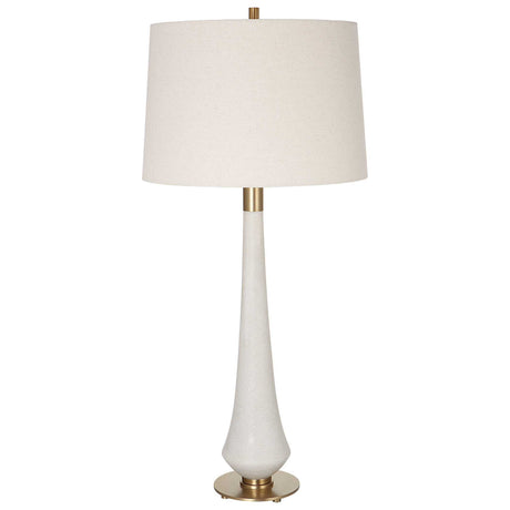 Marille Stone Table Lamp - Beige by Uttermost - View 4