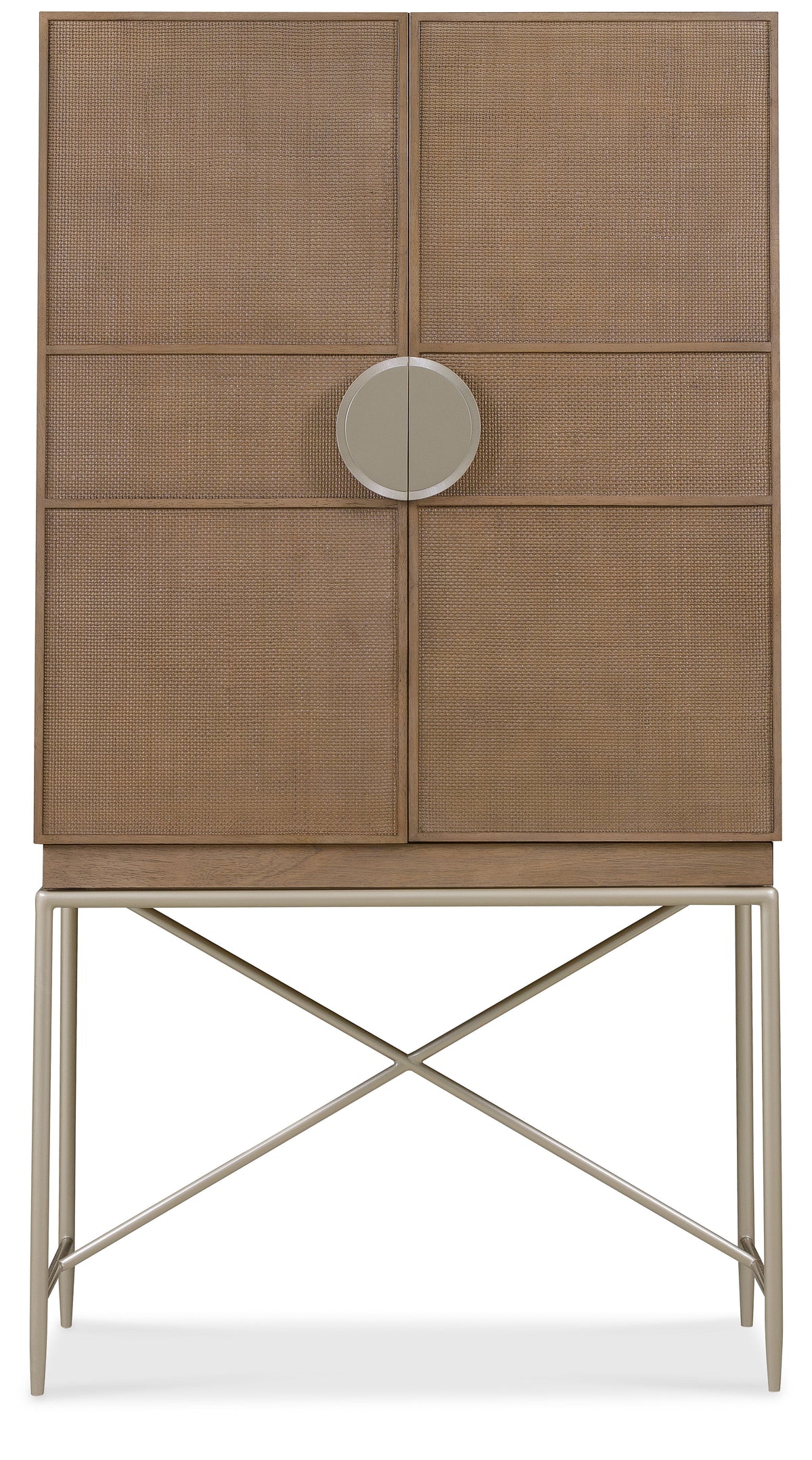 Sonnet Hub - Dark Gray / Light Brown by Hooker Furniture - View 4
