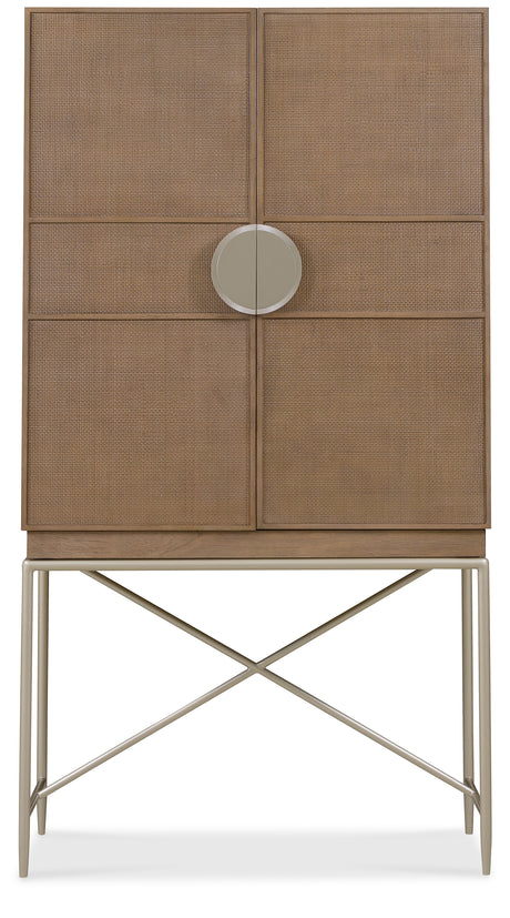 Sonnet Hub - Dark Gray / Light Brown by Hooker Furniture - View 4