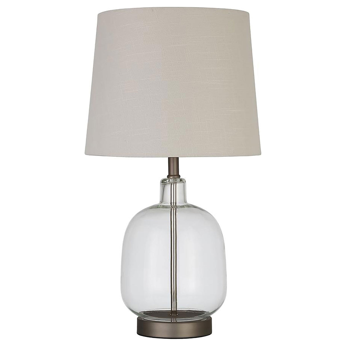 Costner Empire Table Lamp Beige and Clear | Coaster | Home Elegance USA