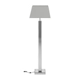 Carmen Geometric Base Floor Lamp Silver | Coaster - 920140 - Home Elegance USA - 7