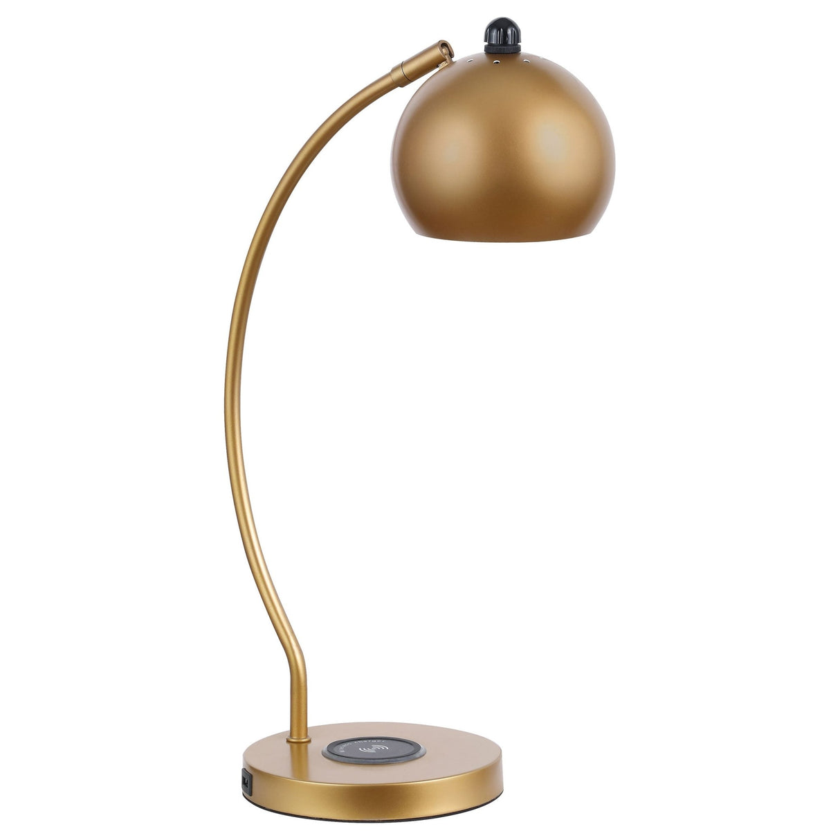 Andreas Dome Shade Table Lamp Gold | Coaster | Home Elegance USA