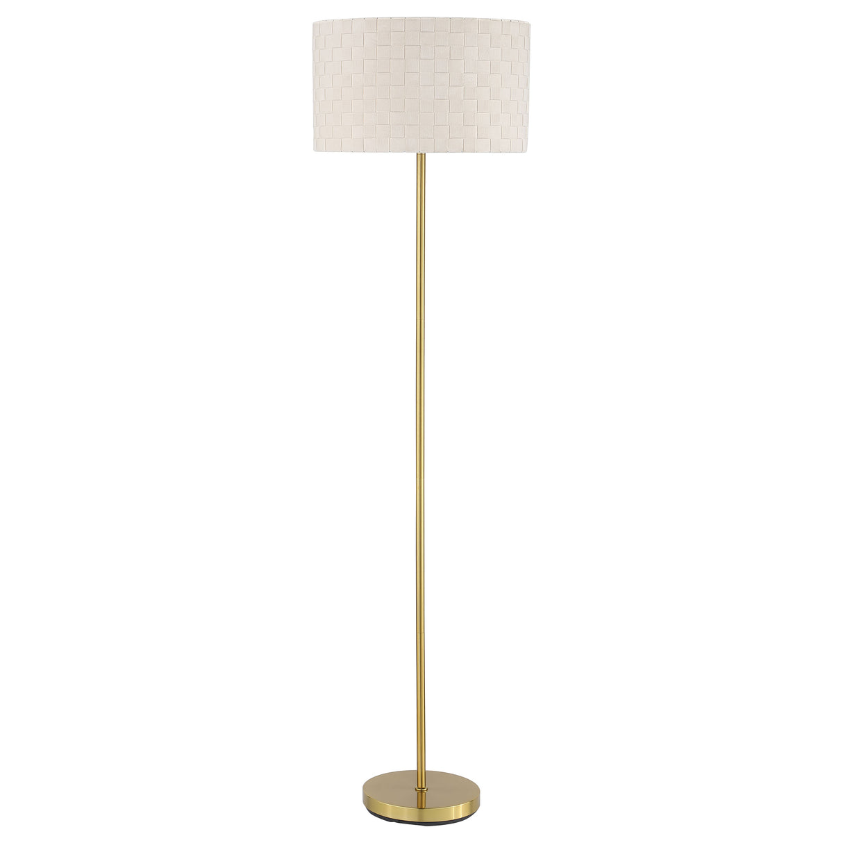 Floor Lamp - Ramiro Drum Shade Floor Lamp Gold