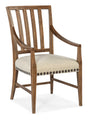 Big Sky Arm Chair (Set of 2) - Beige / Light Brown by Hooker Furniture - View 1