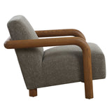 Balance Accent Chair Herb - Dark Green / Light Brown by Uttermost - View 5