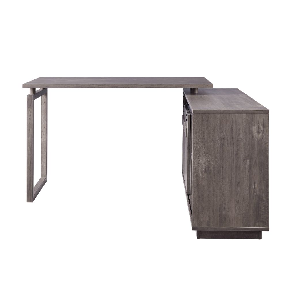 Acme - Bellarosa Writing Desk 92270 Gray Washed Finish