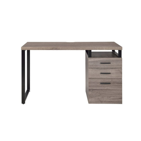 Coy Writing Desk 92390 Gray Oak Finish | Acme - 92390 - Home Elegance USA - 2