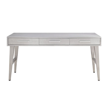 Acme - Brancaster Executive Writing Desk 92426 Aluminum