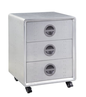 Brancaster Cabinet 92429 Aluminum | Acme | Home Elegance USA
