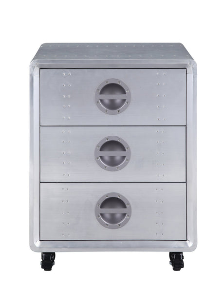 Brancaster Cabinet 92429 Aluminum | Acme | Home Elegance USA