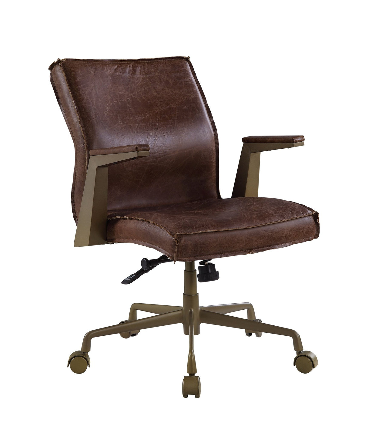 Attica Office Chair 92483 Espresso Top Grain Leather | Acme - 92483 - Home Elegance USA - 1