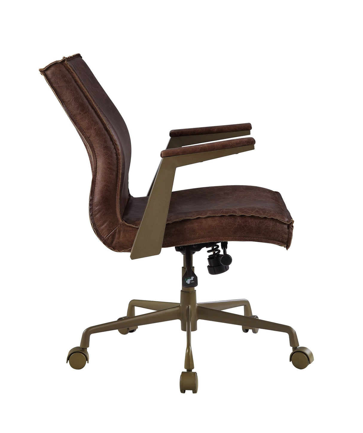 Attica Office Chair 92483 Espresso Top Grain Leather | Acme - 92483 - Home Elegance USA - 3