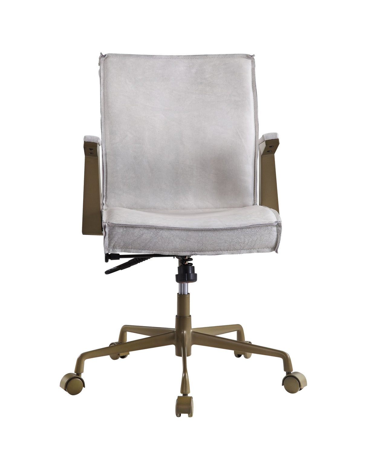 Attica Office Chair 92484 Vintage White Top Grain Leather | Acme - 92484 - Home Elegance USA - 2