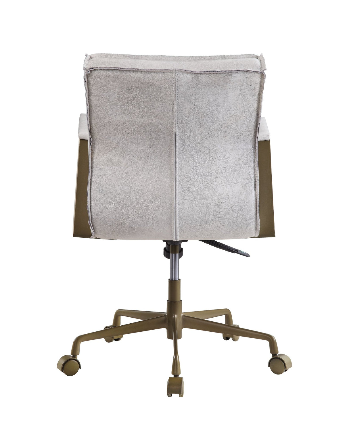 Attica Office Chair 92484 Vintage White Top Grain Leather | Acme | Home Elegance USA