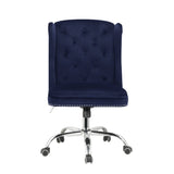 Acme - Jamesia Office Chair 92665 Midnight Blue Velvet