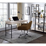 Acme - Wendral Writing Desk 92670 Natural & Black Finish