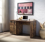 Acme - Bellarose Writing Desk 92705 Rustic Oak Finish