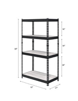 Acme - Decmus Bookshelf 92782 Natural & Black Finish