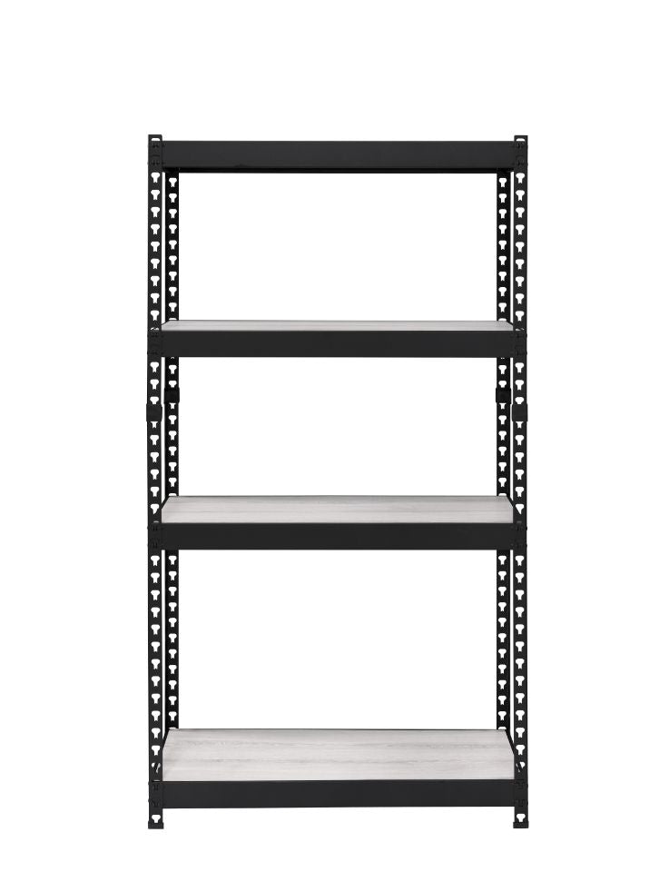 Acme - Decmus Bookshelf 92782 Natural & Black Finish