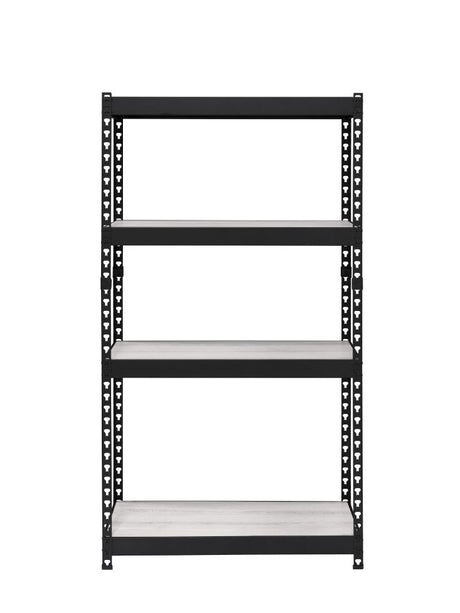 Decmus Bookshelf 92782 Natural & Black Finish | Acme - 92782 - Home Elegance USA - 3