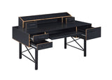 Acme - Safea Computer Desk 92804 Black Finish