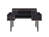 Acme - Safea Computer Desk 92804 Black Finish