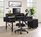 Acme - Safea Computer Desk 92804 Black Finish