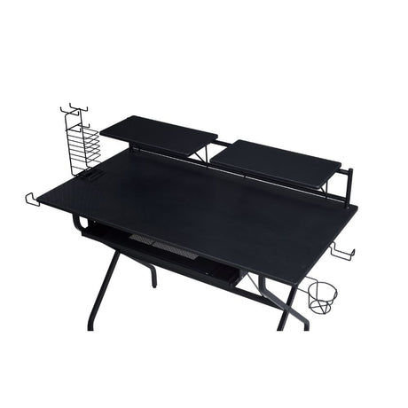 Acme - Hartman Gaming Desk 92870 Black Finish