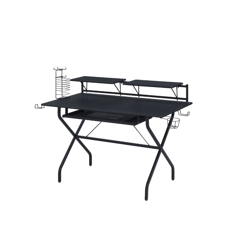 Acme - Hartman Gaming Desk 92870 Black Finish