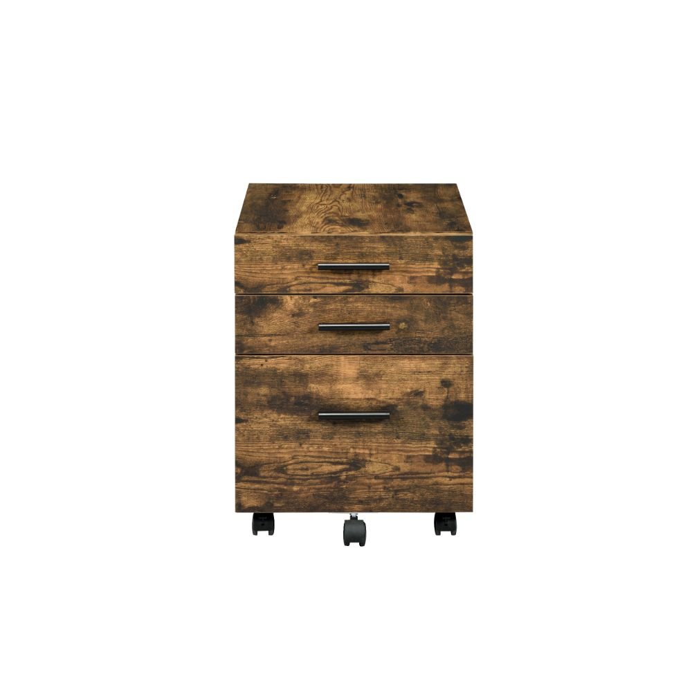 Abner File Cabinet 92885 Weathered Oak Finish | Acme - 92885 - Home Elegance USA - 2