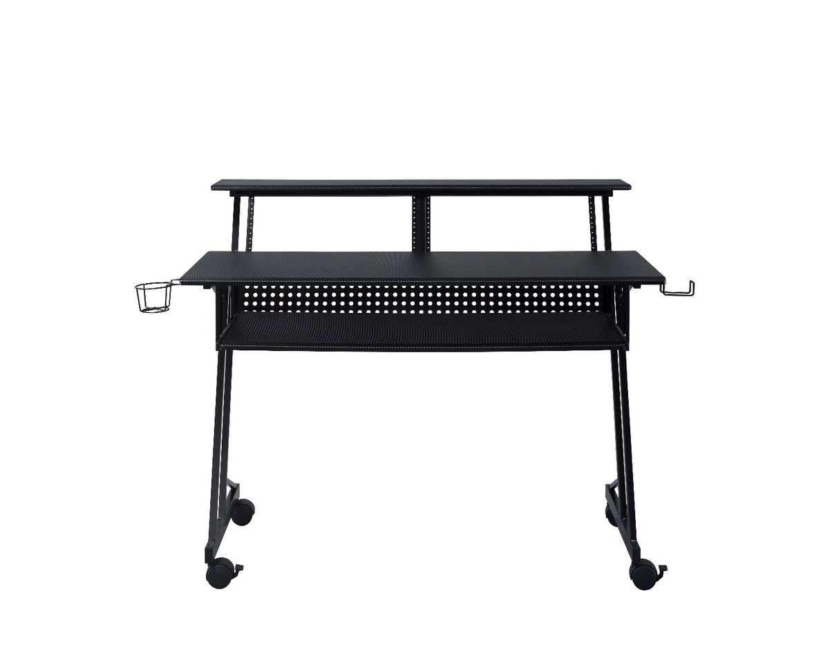 Acme - Suitor Music Recording Studio Desk 92900 Black Finish