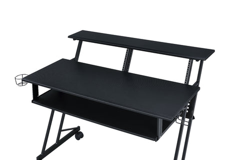 Acme - Suitor Music Recording Studio Desk 92900 Black Finish