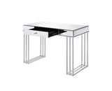 Critter Writing Desk 92979 Mirrored and Chrome Finish | Acme - 92979 - Home Elegance USA - 2