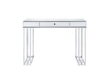 Critter Writing Desk 92979 Mirrored and Chrome Finish | Acme - 92979 - Home Elegance USA - 4