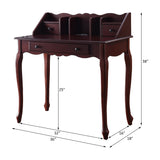 Acme - Maral Writing Desk W/USB 92985 Espresso Finish