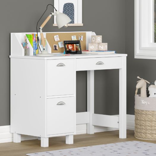 Acme - Billie Writing Desk 92990 White Finish