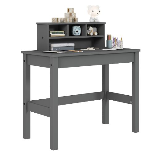 Acme - Logan Writing Desk 92995 Gray Finish