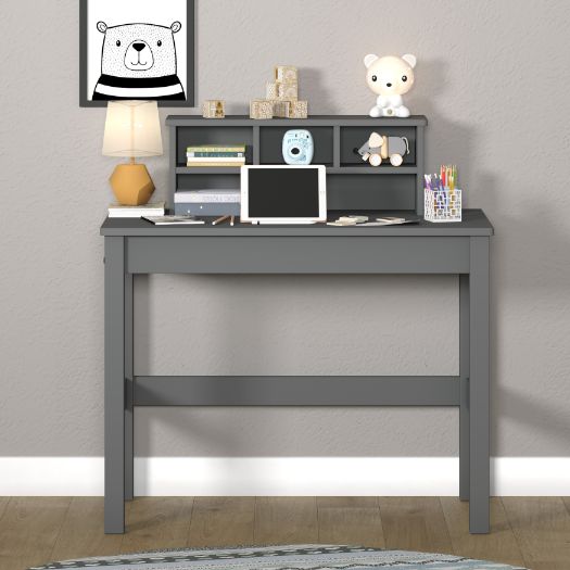 Acme - Logan Writing Desk 92995 Gray Finish