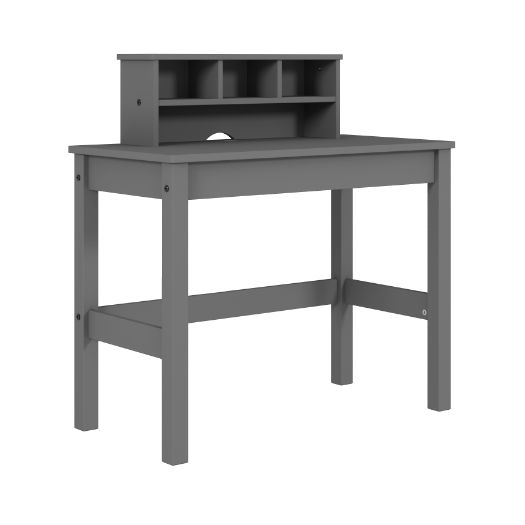 Acme - Logan Writing Desk 92995 Gray Finish