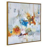 In The Beginning Framed Abstract Art - Gray by Uttermost - View 4
