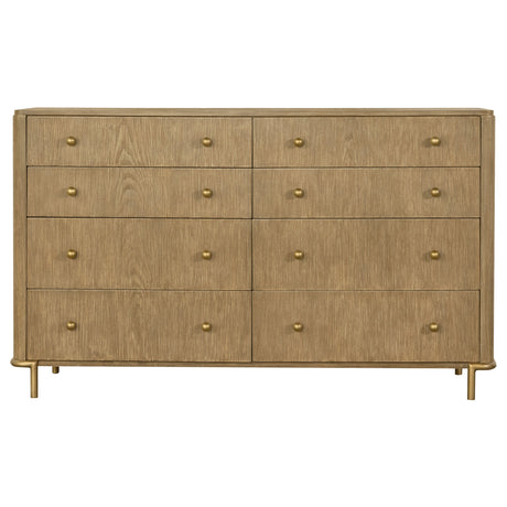 Stevie Sand Wash/Natural Cane 5-piece Bedroom Set - sold by Home Elegance USA