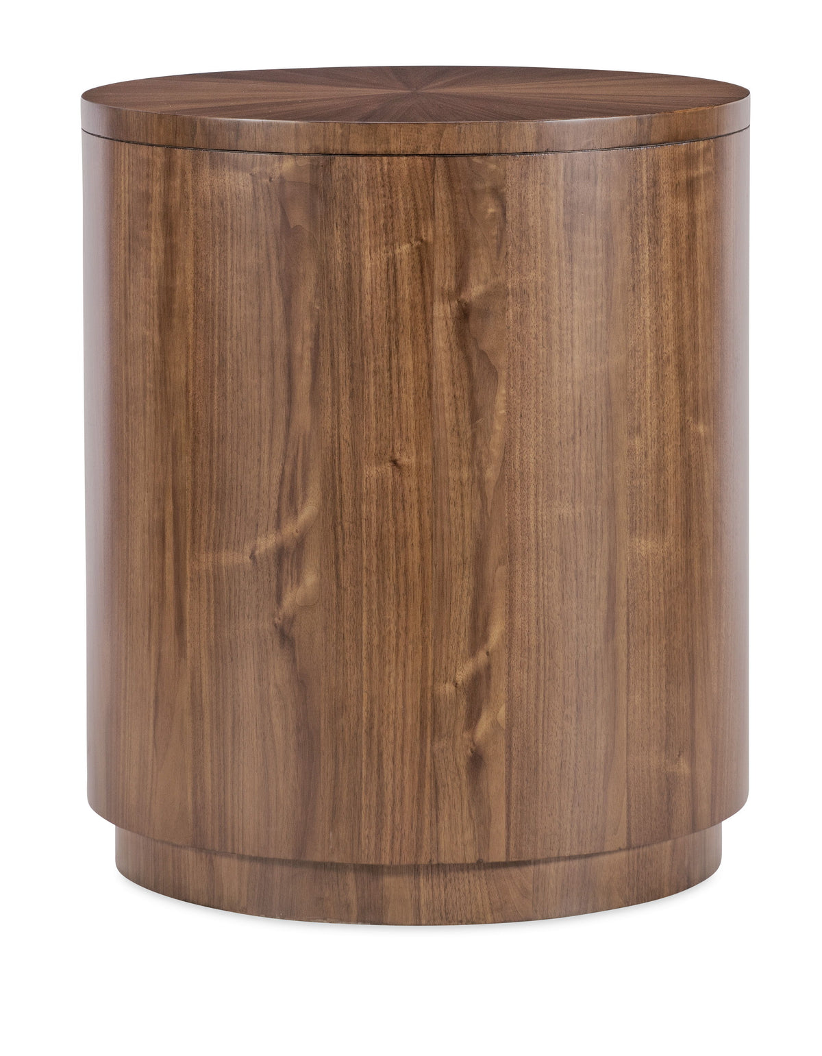 Eleana Round Nightstand Medium Wood - Dark Brown by Hooker Furniture - View 2
