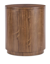 Eleana Round Nightstand Medium Wood - Dark Brown by Hooker Furniture - View 2