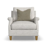 Veda Fabric Chair With Nailhead Trim | Flexsteel