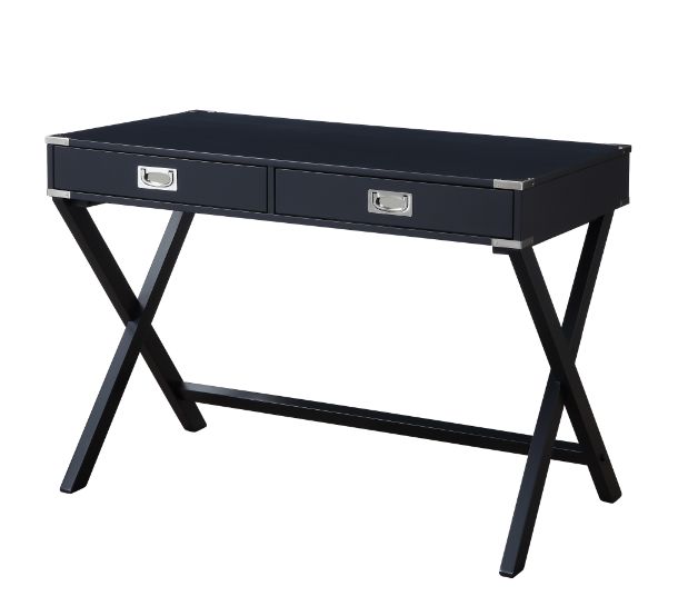 Amenia Writing Desk(Same Ac00908) 93003 Charcoal Finish | Acme - 93003 - Home Elegance USA - 2