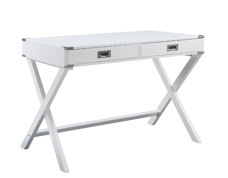 Amenia Writing Desk(Same Ac00909) 93005 White Finish | Acme - 93005 - Home Elegance USA - 2