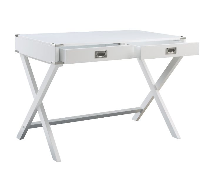 Amenia Writing Desk(Same Ac00909) 93005 White Finish | Acme - 93005 - Home Elegance USA - 3