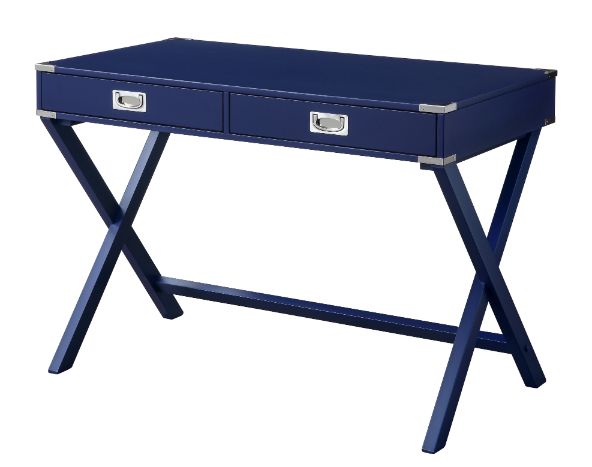 Amenia Writing Desk(Same Ac00910) 93008 Navy Blue Finish | Acme - 93008 - Home Elegance USA - 2