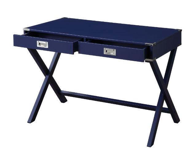 Amenia Writing Desk(Same Ac00910) 93008 Navy Blue Finish | Acme - 93008 - Home Elegance USA - 3